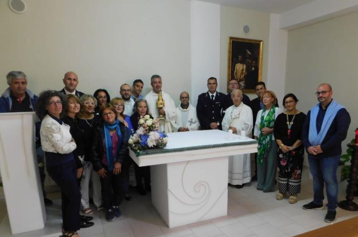 Il reliquiario della Madonna delle Lacrime di Siracusa tra i detenuti di Balate - 