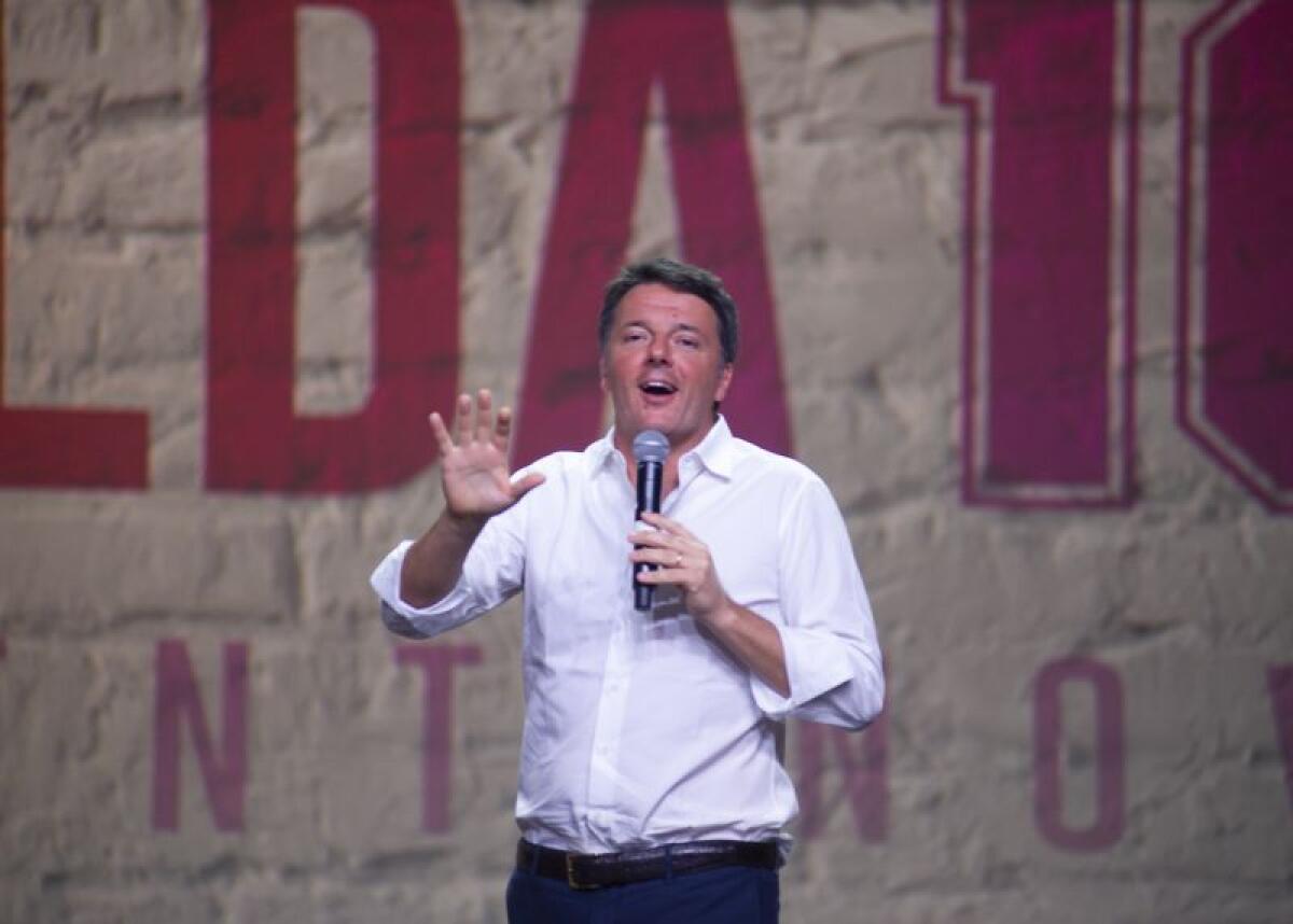 RENZI “DA NOI NESSUN ULTIMATUM AL GOVERNO, SOLO IDEE” - 