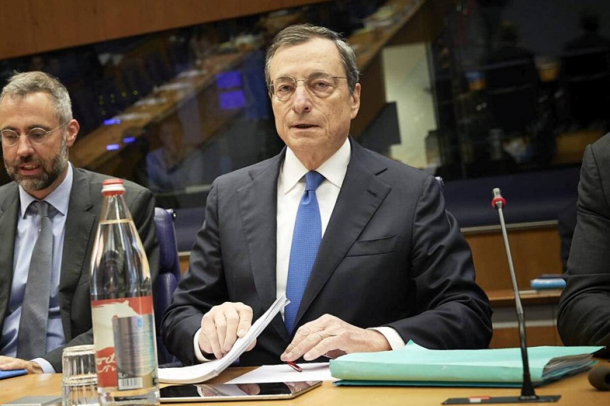 DRAGHI “OTTIMISTA SUL FUTURO DELL’EUROPA” - 