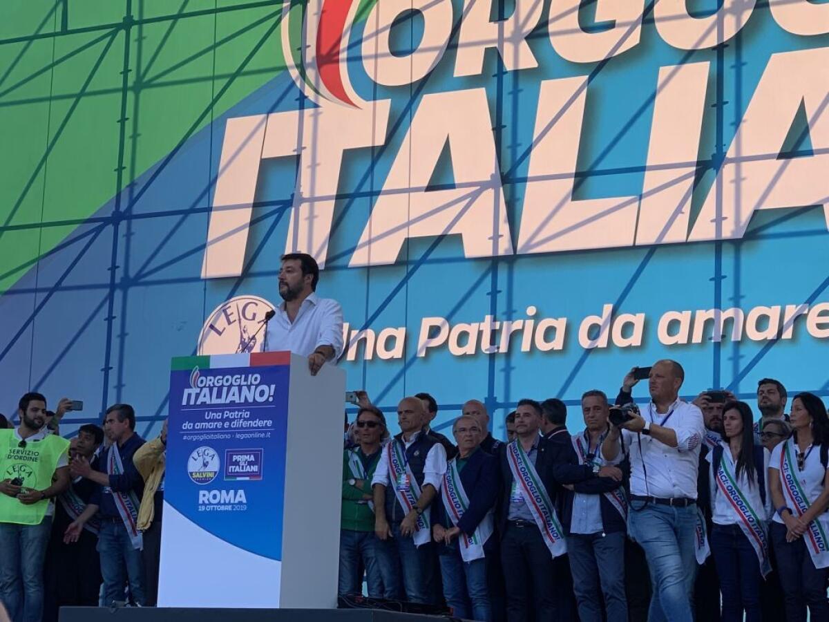 CENTRODESTRA IN PIAZZA, SALVINI “INSIEME SI VINCE” - 