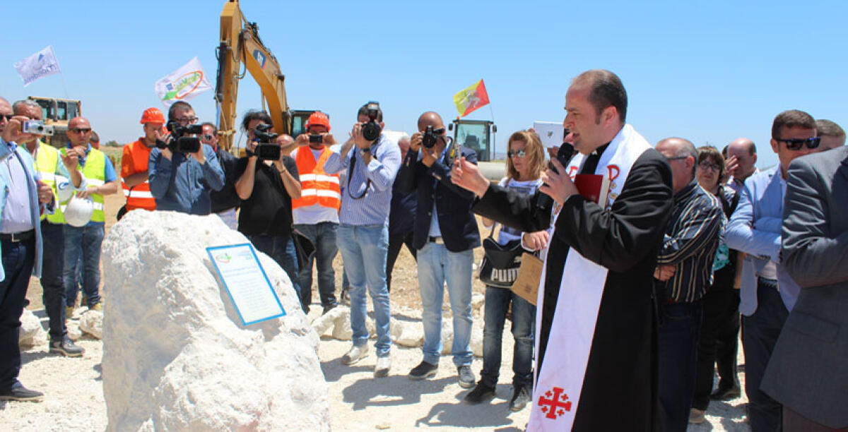 Polo "Ciliegino" mai realizzato, azione esecutiva contro Agroverde: sindaco valuta altre offerte - L'inaugurazione del cantiere del polo mai realizzato