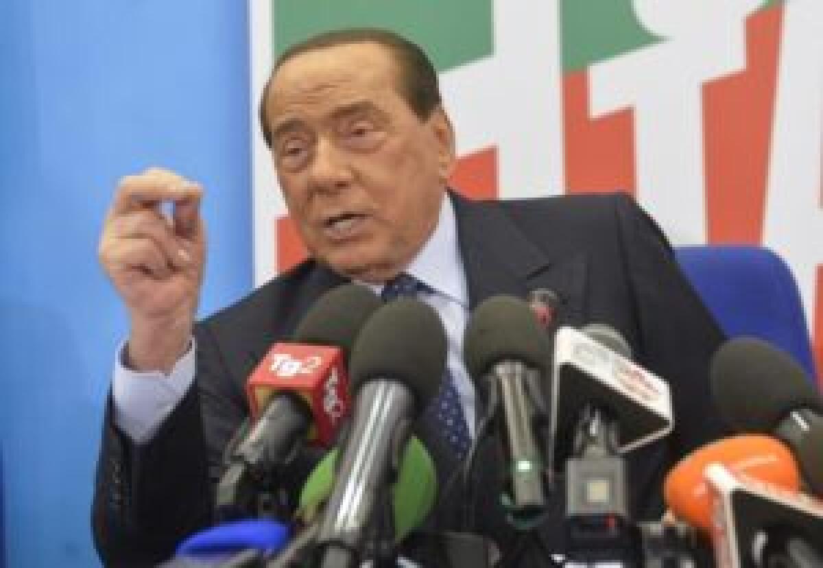 BERLUSCONI “AL GOVERNO CON LA LEGA EVITEREMO ISOLAMENTO IN EUROPA” -