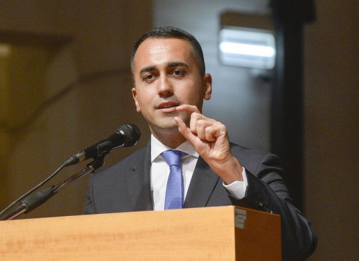 GOVERNO, DI MAIO “APPELLO ALLA MAGGIORANZA, SERVE COMPATTEZZA” -
