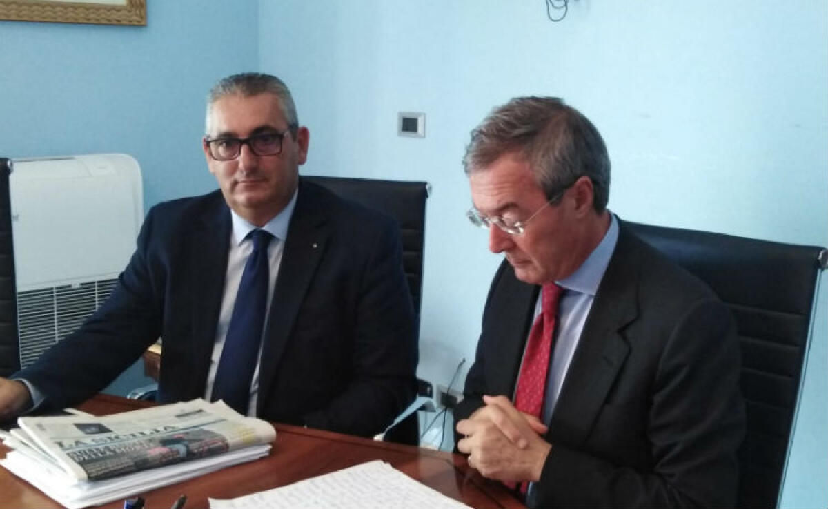 "Non solo monocommittenza Comune", Trainito prepara piano Ghelas: "Gestione completa mobilità" - Trainito e il sindaco Lucio Greco