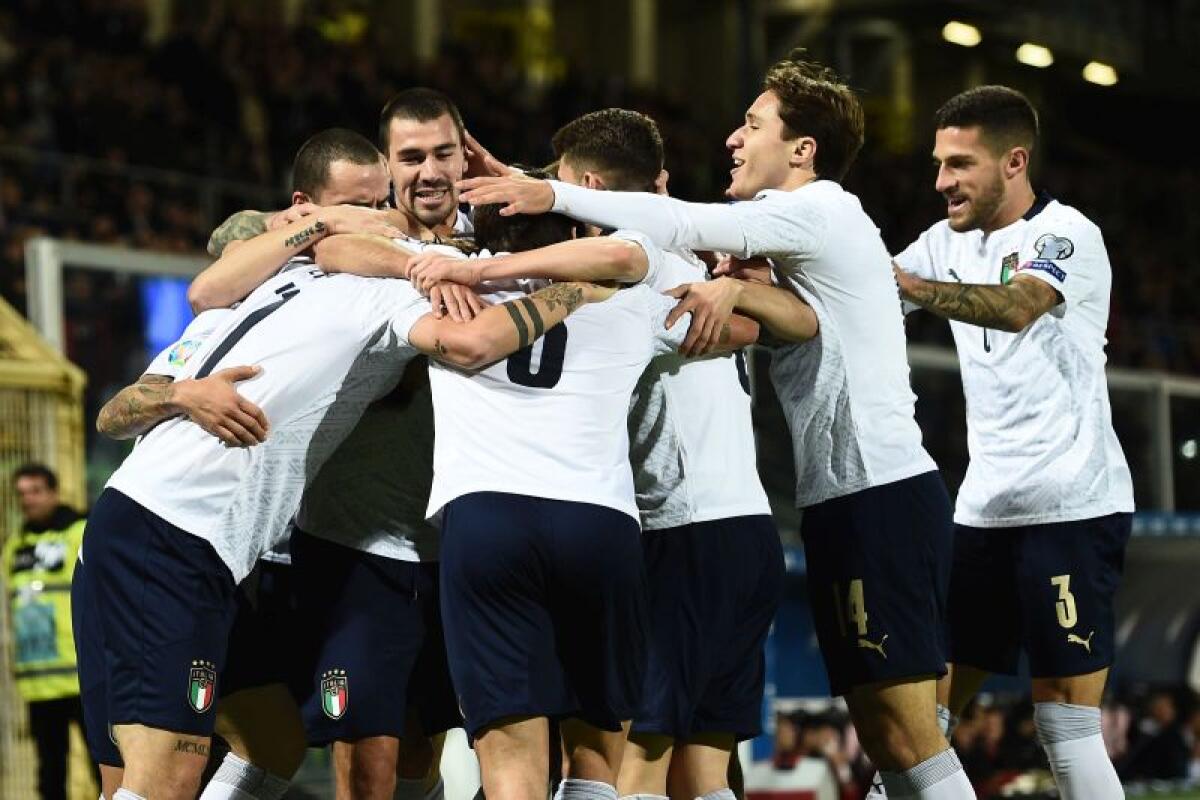 L’ITALIA GUADAGNA 2 POSIZIONI NEL RANKING FIFA, AZZURRI 13ESIMI -