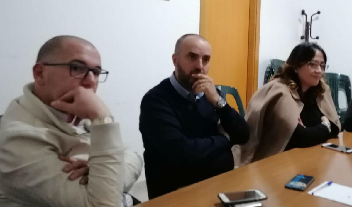 Favitta e Candiano nella segreteria dem, prove di "nuovo" Pd: Greco-Di Cristina a confronto - Favitta (al centro) insieme ai componenti dem Sebastiano Pizzardi e Licia Abela