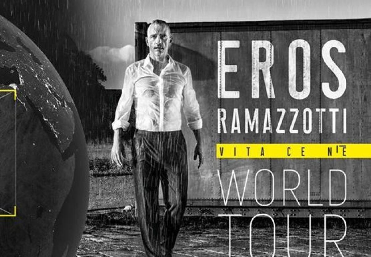 RAMAZZOTTI, 8 DATE IN ITALIA E NEL 2020 IN AMERICA - 