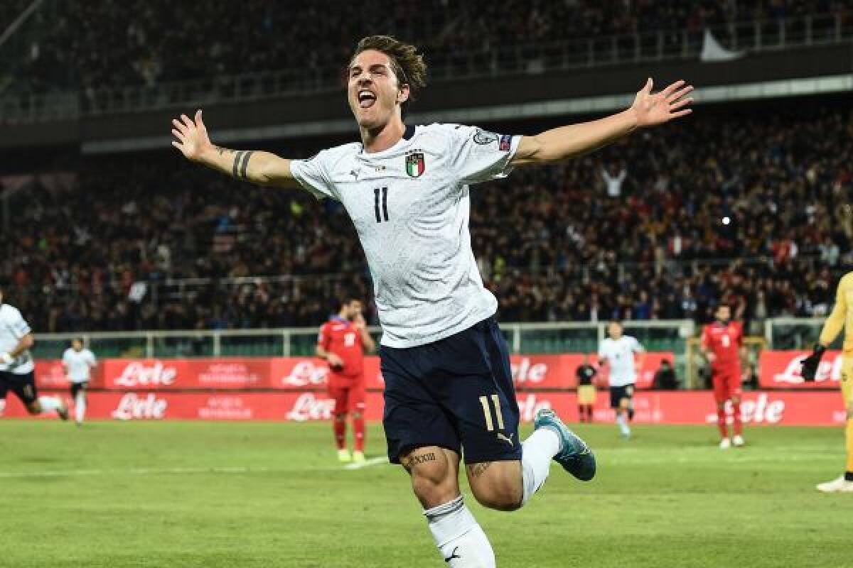 GOLEADA DELLA NAZIONALE A PALERMO, ITALIA-ARMENIA 9-1 - 
