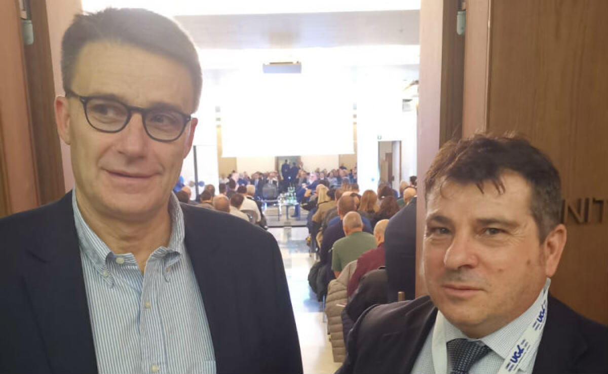 Investimenti, Alario al consiglio nazionale Ugl: "Gela non è bancomat politico...rispettare impegni" - Alario e il sottosegretario Morassut