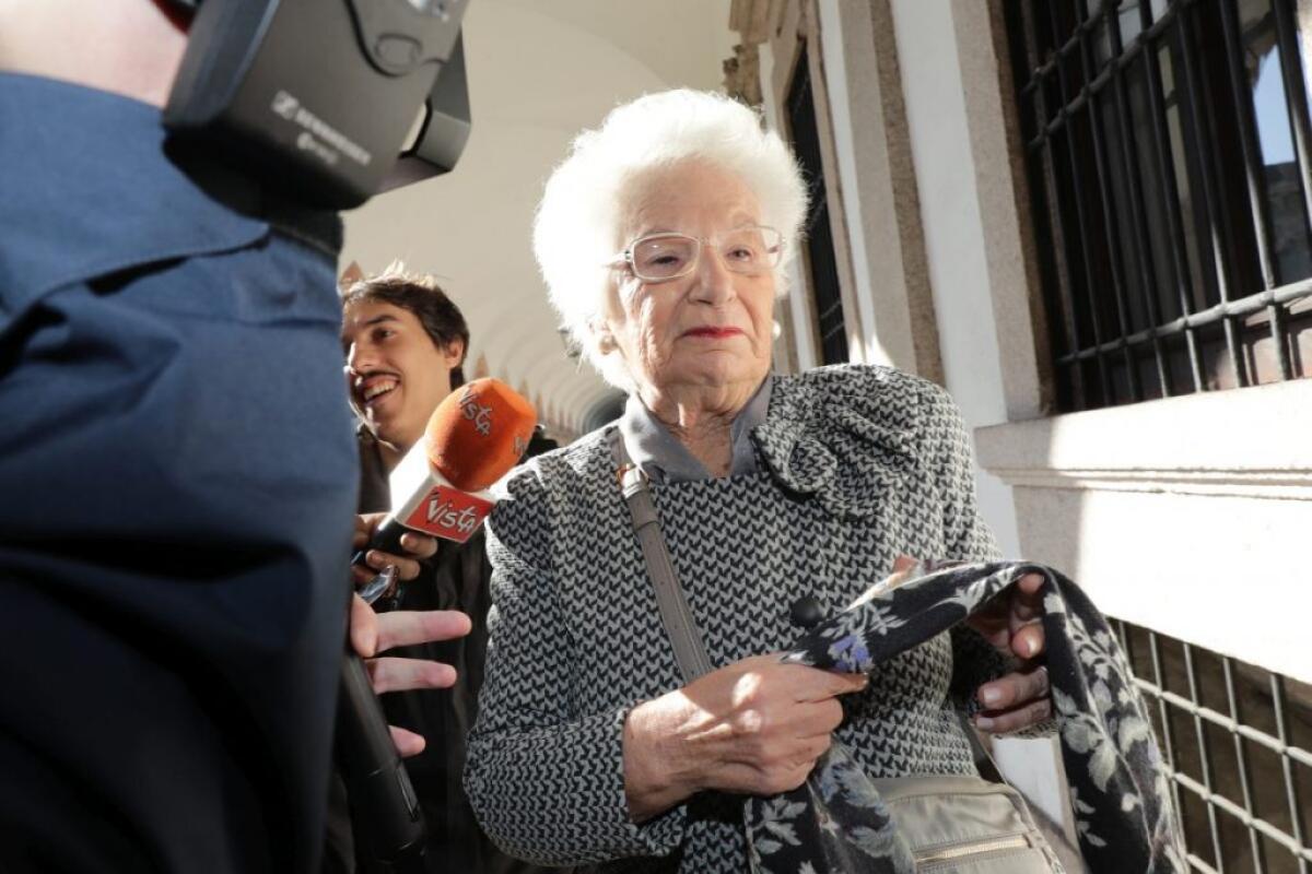 MINACCE A LILIANA SEGRE, PREFETTO DI MILANO LE ASSEGNA TUTELA - 