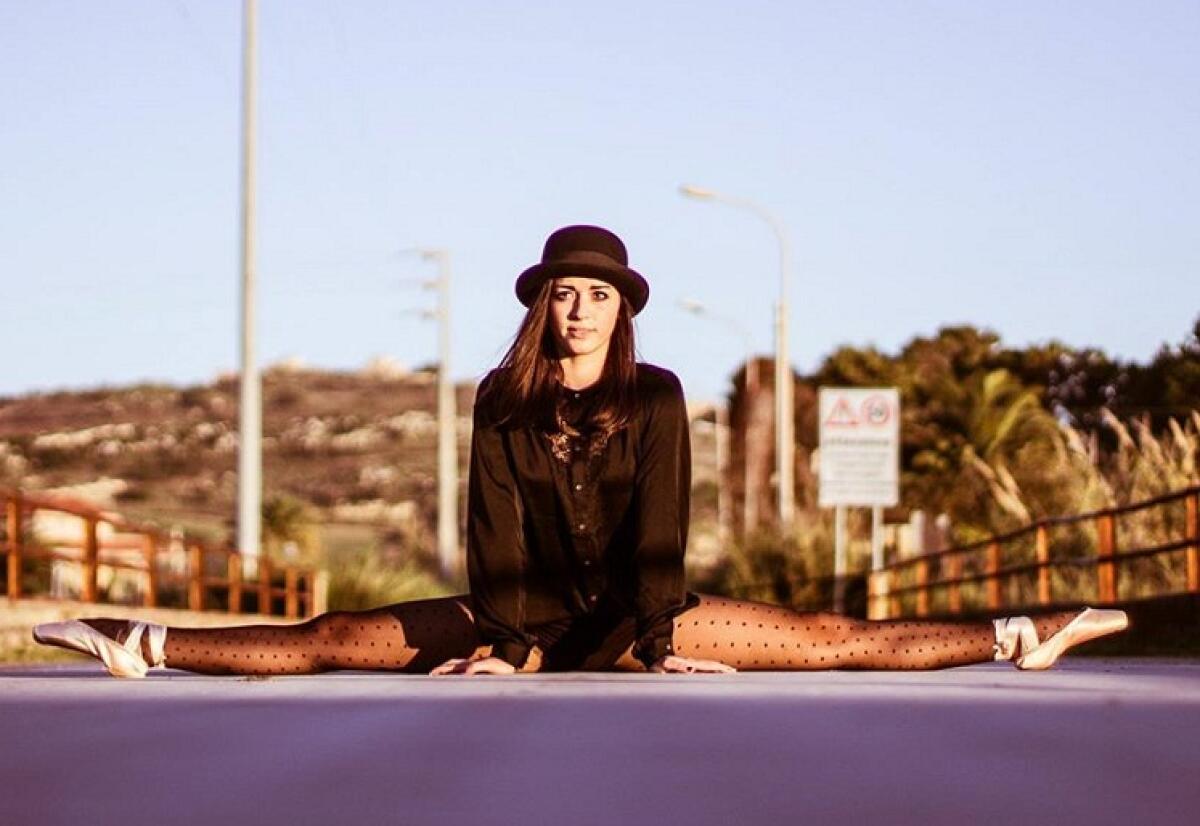 La talentuosa ballerina gelese Sofia Di Benedetto nella classe di Amici - Sofia di Benedetto (foto profilo facebook) 