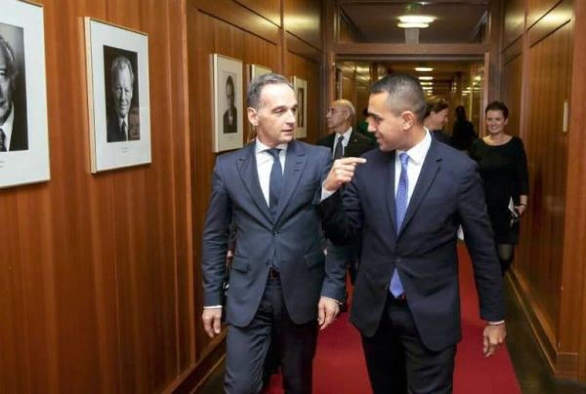 DI MAIO “GERMANIA ESEMPIO PER UE SUI MIGRANTI” - 