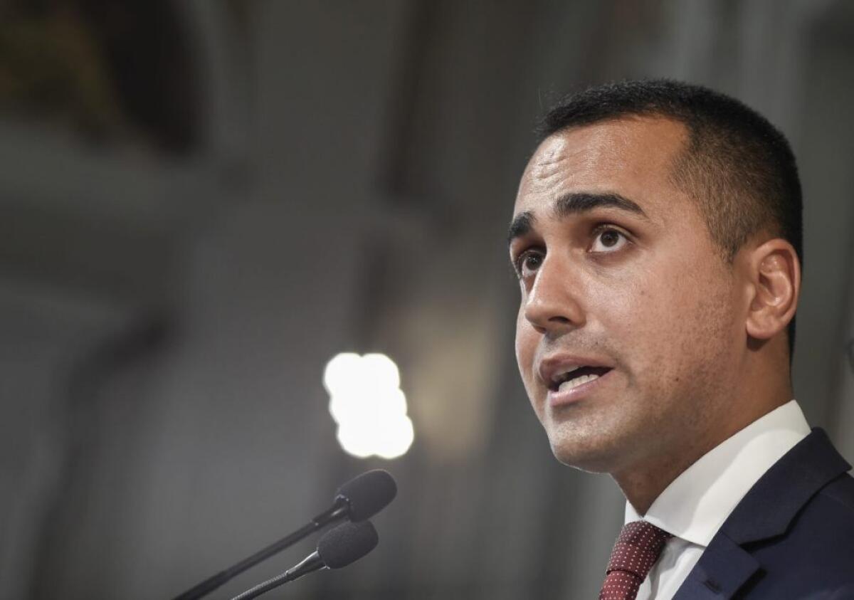 DI MAIO “COMMISSIONE D’INCHIESTA SUI FONDI AI PARTITI” -