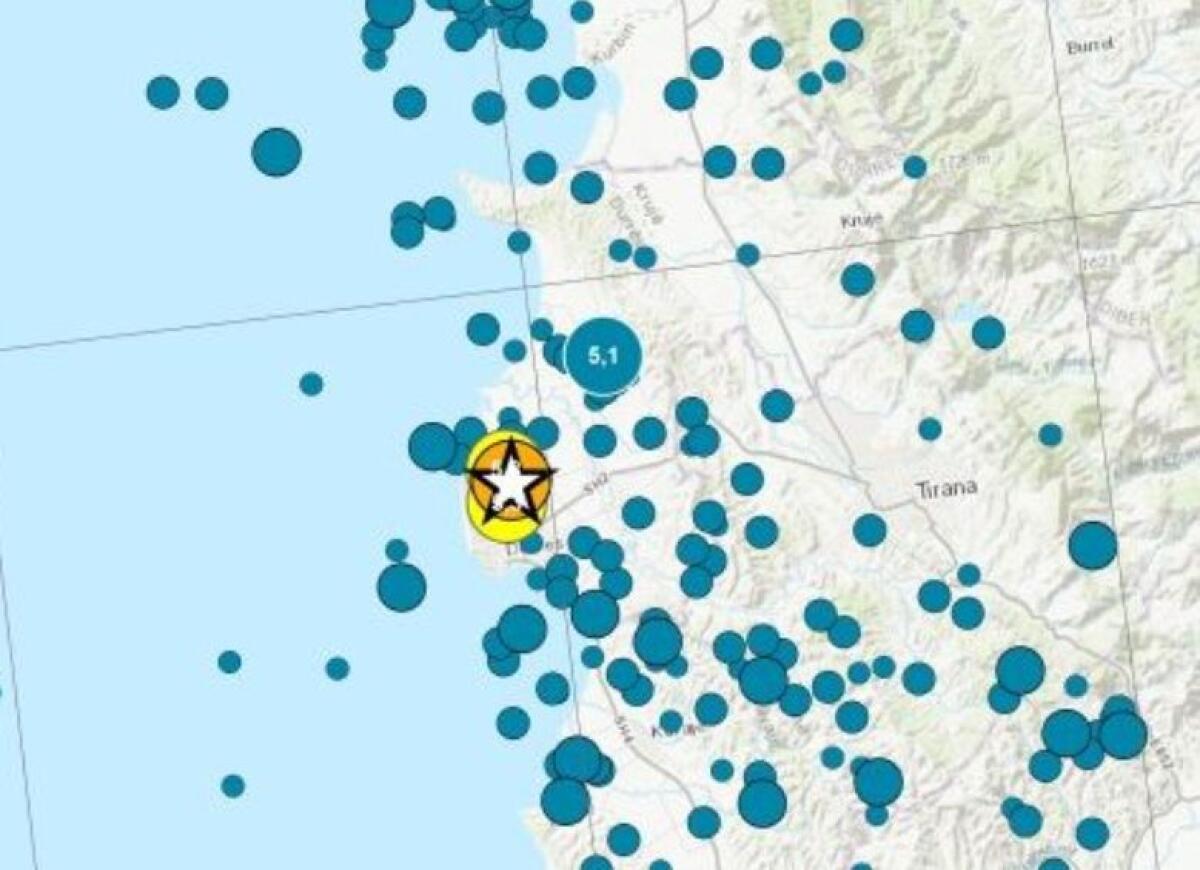 VIOLENTA SCOSSA DI TERREMOTO IN ALBANIA, VITTIME - 