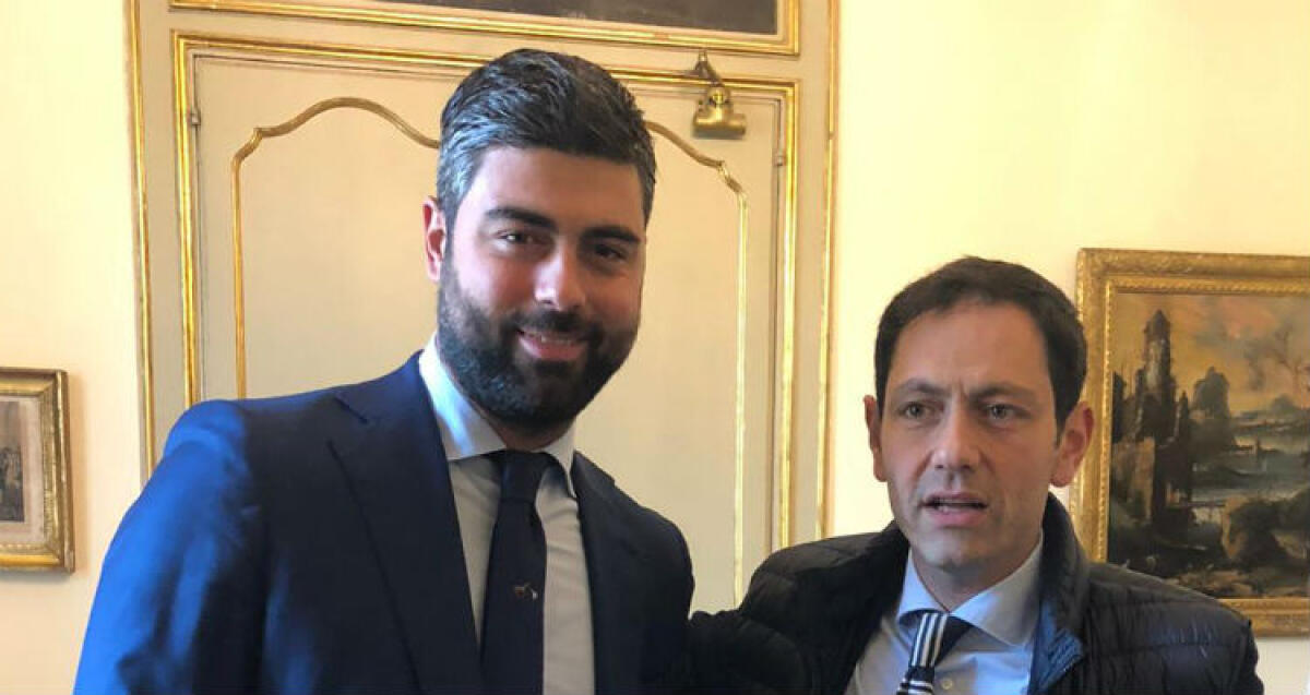 "Non c'è ancora la marcia in più", Trainito: "Giunta? Da gennaio forse qualcosa può cambiare" - Trainito con l'assessore regionale Ruggero Razza