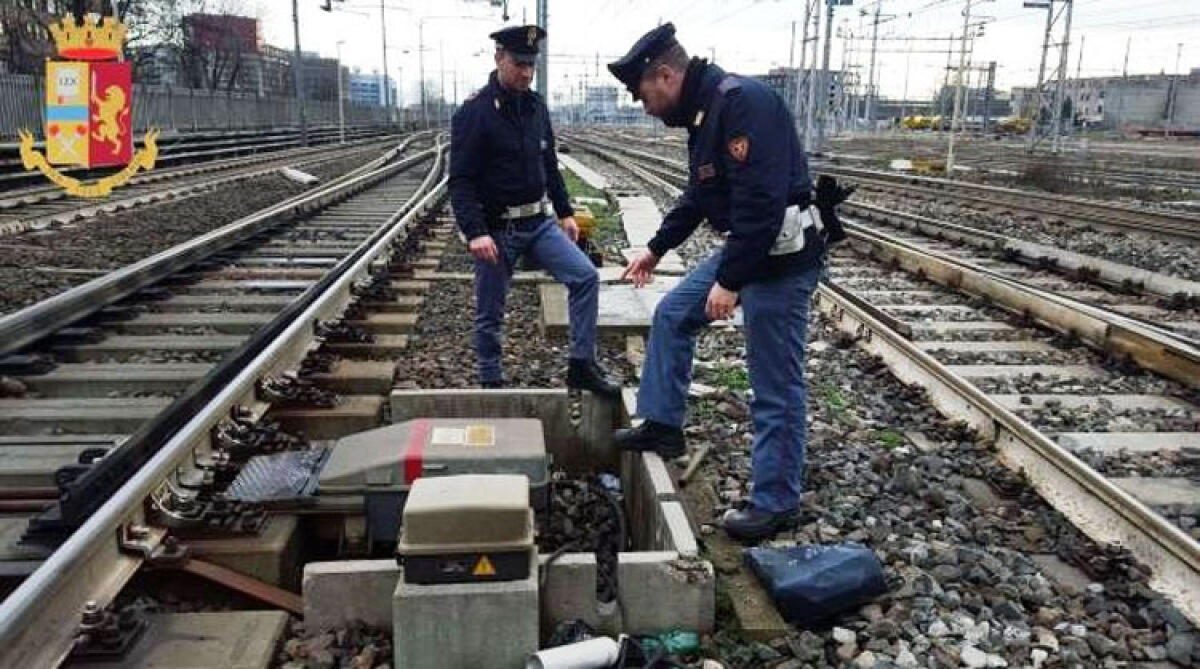 Aveva rubato 7 chili di rame dalla linea ferrata, arrestato un romeno -