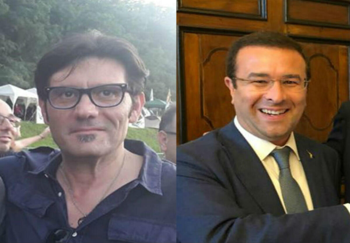 "Veleni" nella Lega, Giudice porta Candiani in tribunale: senatore solleva immunità parlamentare - Giudice e il senatore Candiani