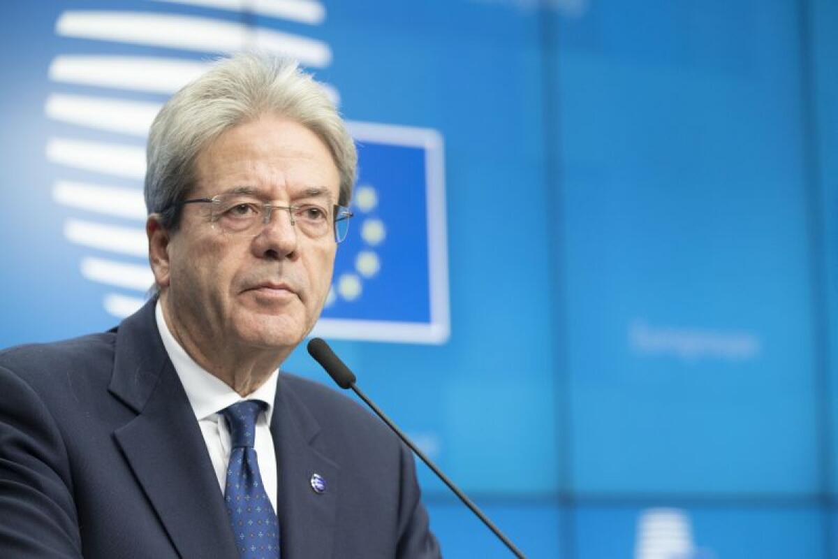 UE, GENTILONI “ADEGUARE IL PATTO DI STABILITÀ” - 