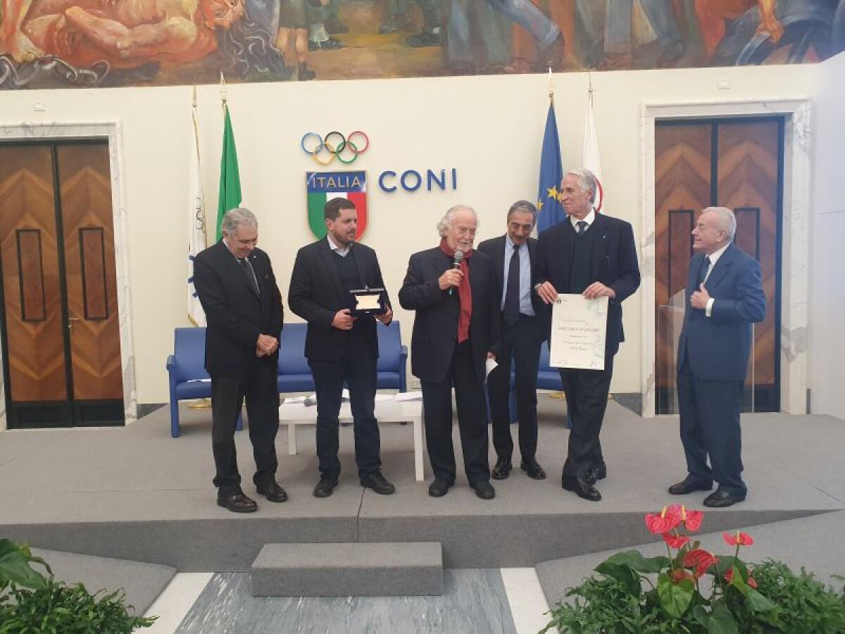 ASSEGNATO A ITALO CUCCI IL PREMIO CONI-USSI “UNA PENNA PER LO SPORT” - 