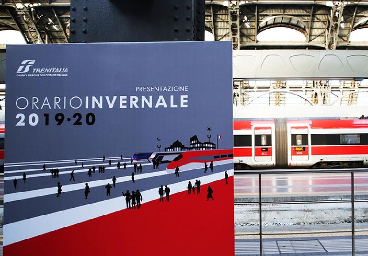 TRENITALIA, CON NUOVO ORARIO INVERNALE PIÙ COLLEGAMENTI E FERMATE -