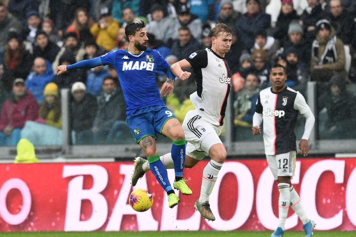 IMPRESA SASSUOLO, JUVENTUS FERMATA SUL 2-2 ALLO STADIUM - 