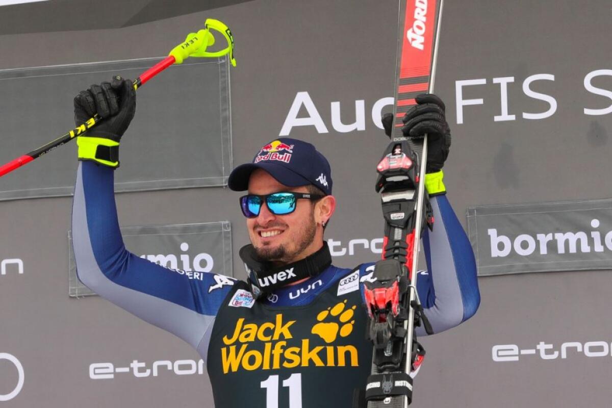 SCI ALPINO. PARIS SHOW, VINCE ANCHE LA SECONDA DISCESA BORMIO - 