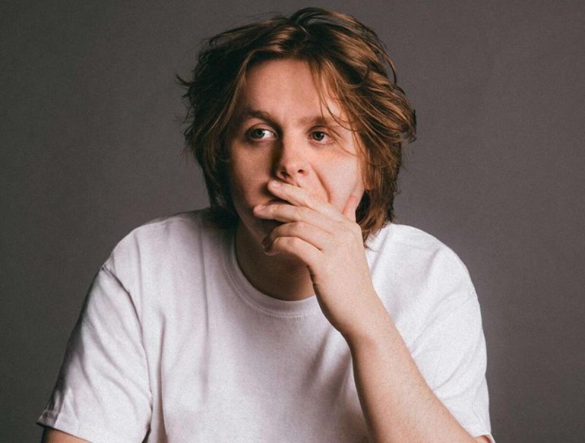 LEWIS CAPALDI OSPITE AL FESTIVAL DI SANREMO - 