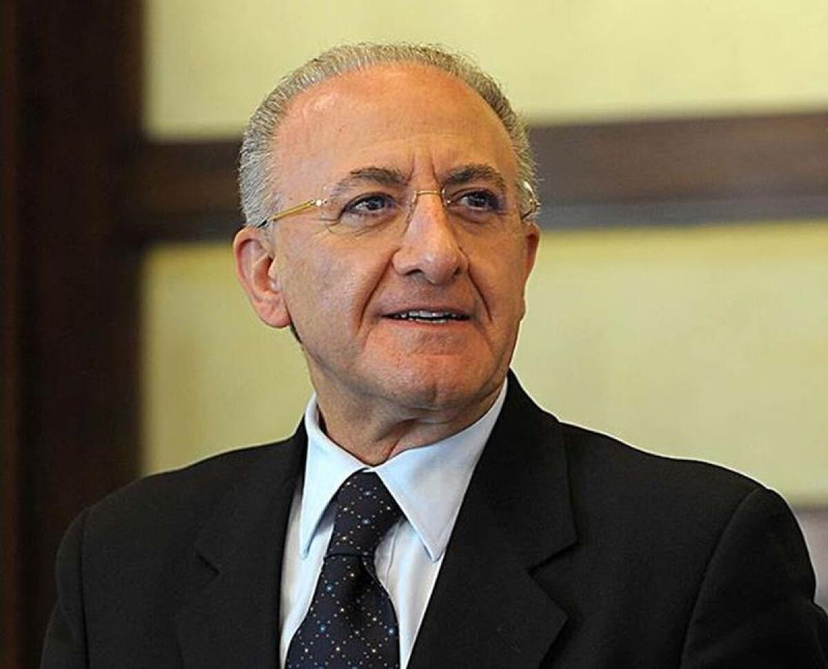 SANITÀ, DE LUCA “LA CAMPANIA È FUORI DAL COMMISSARIAMENTO” -
