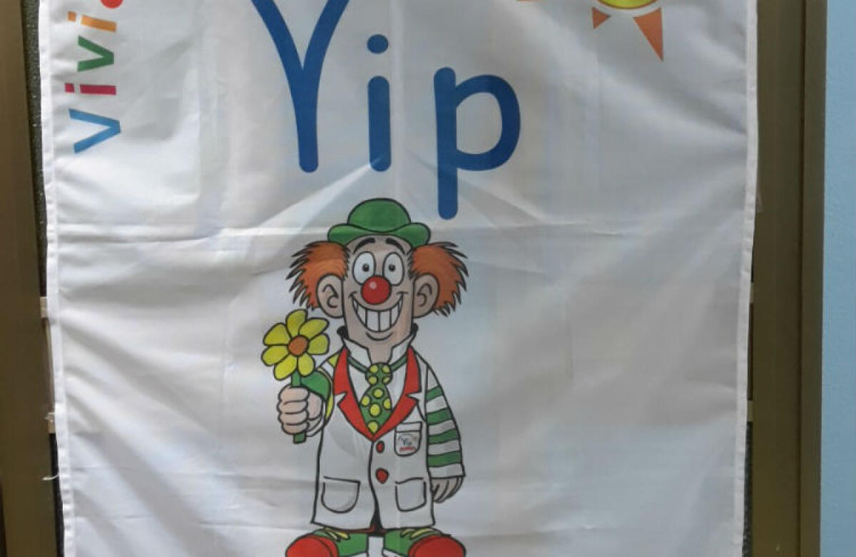 Clown per i piccoli e i diversamente abili, volontari dell'associazione "Vip" a San Salvatore - 