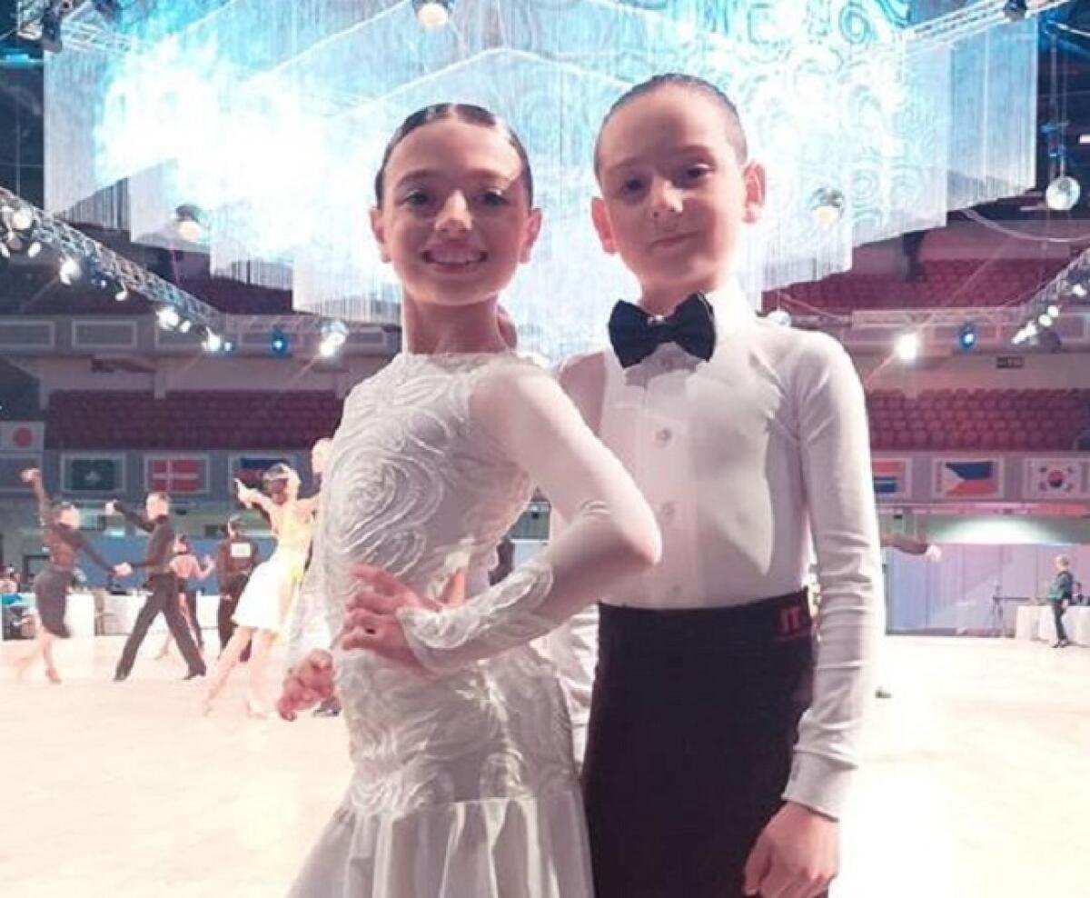 Alessandro e Nicole sul podio ai mondiali di latino americano -