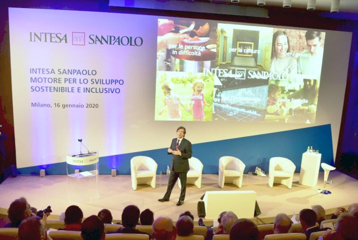 DA INTESA SANPAOLO MASSIMO IMPEGNO PER LA SOSTENIBILITÀ - 