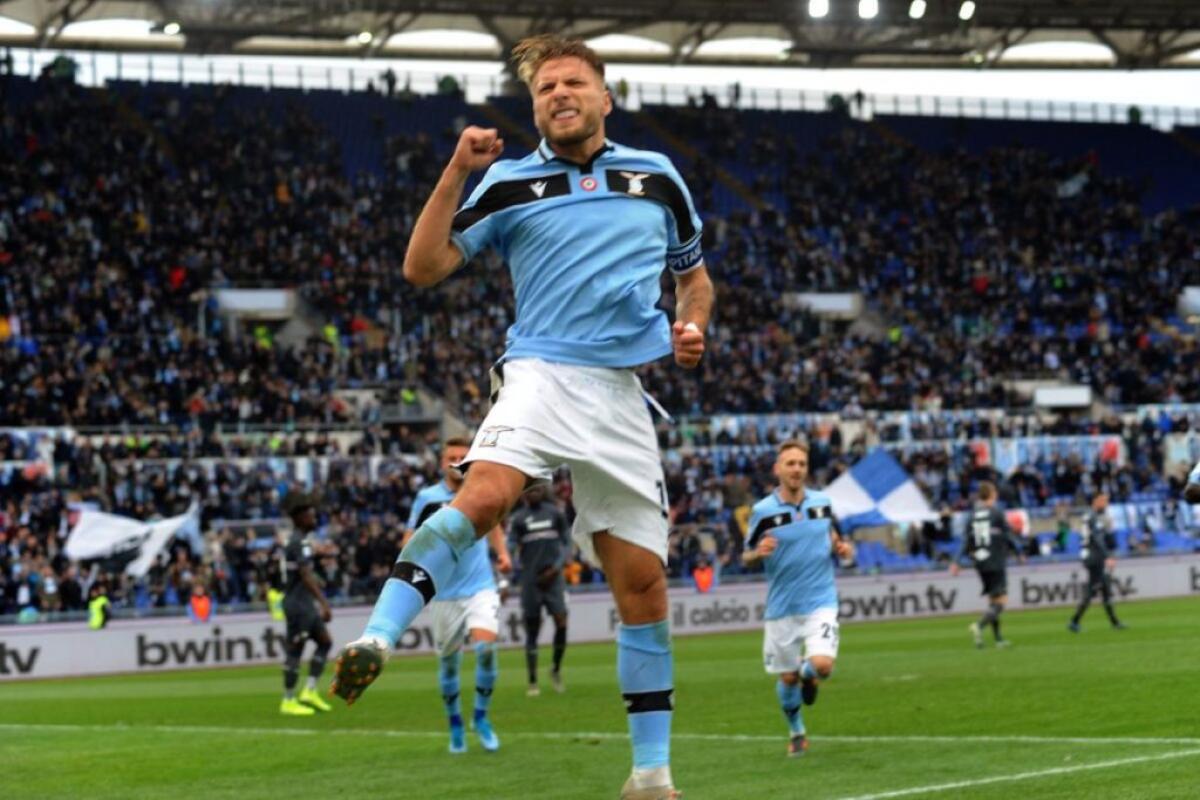 LA LAZIO TRAVOLGE LA SAMPDORIA 5-1, TRIPLETTA PER IMMOBILE - 