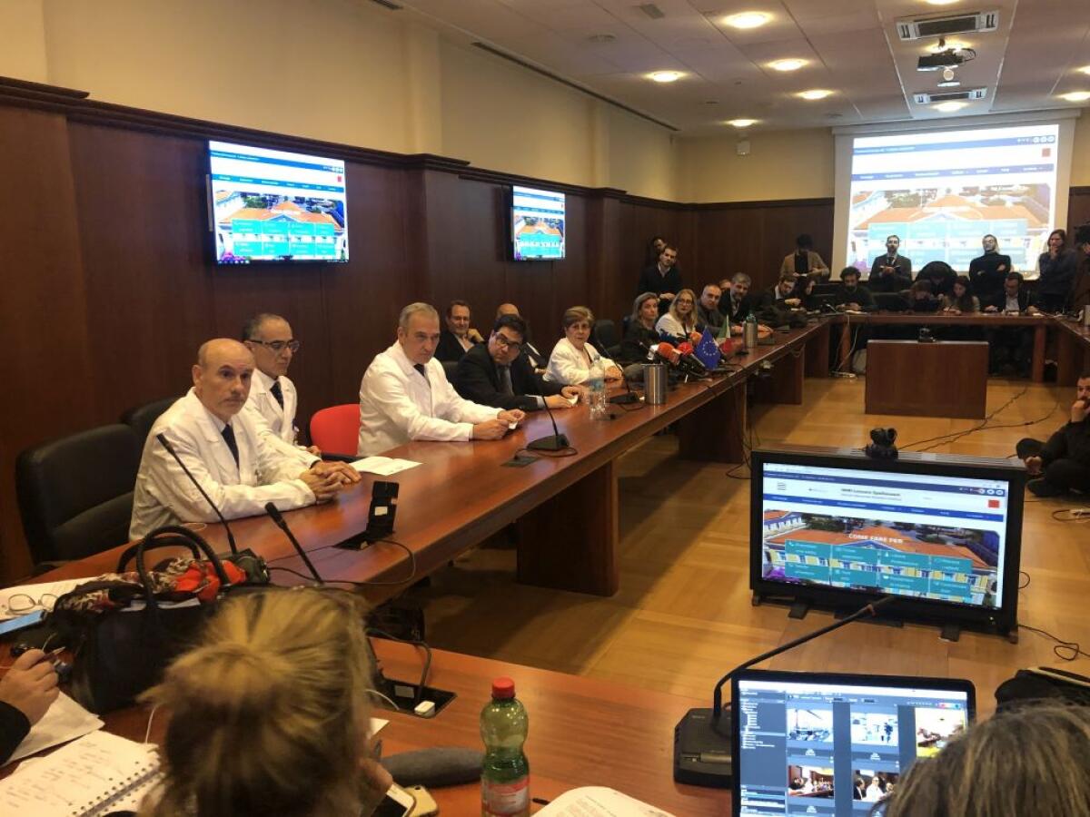 Coronavirus, i due turisti cinesi in discrete condizioni - 