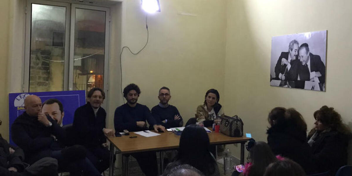 Centrodestra compatto con Spata, Scerra: "Chi denuncia non va isolato" - Una riunione degli esponenti locali di centrodestra