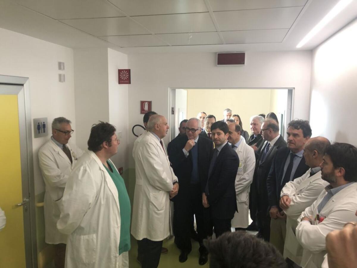NUOVO REPARTO DI ONCOLOGIA PEDIATRICA AL GEMELLI -