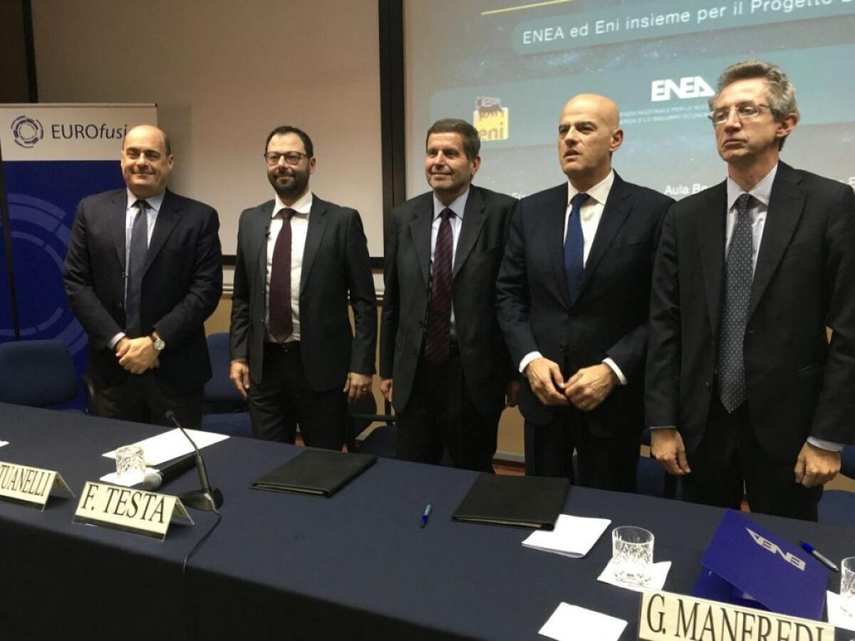 Eni socio al 24% del progetto Enea sulla fusione nucleare - 