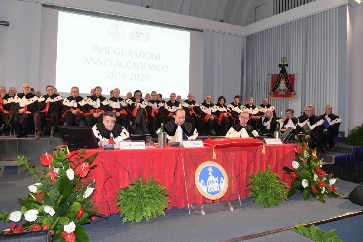 L’UNIVERSITÀ CATTOLICA INAUGURA L’ANNO ACCADEMICO - 