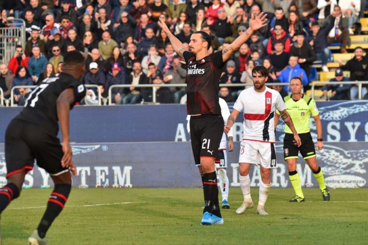 SERIE A. LEAO-IBRA, IL MILAN VINCE 2-0 A CAGLIARI - 