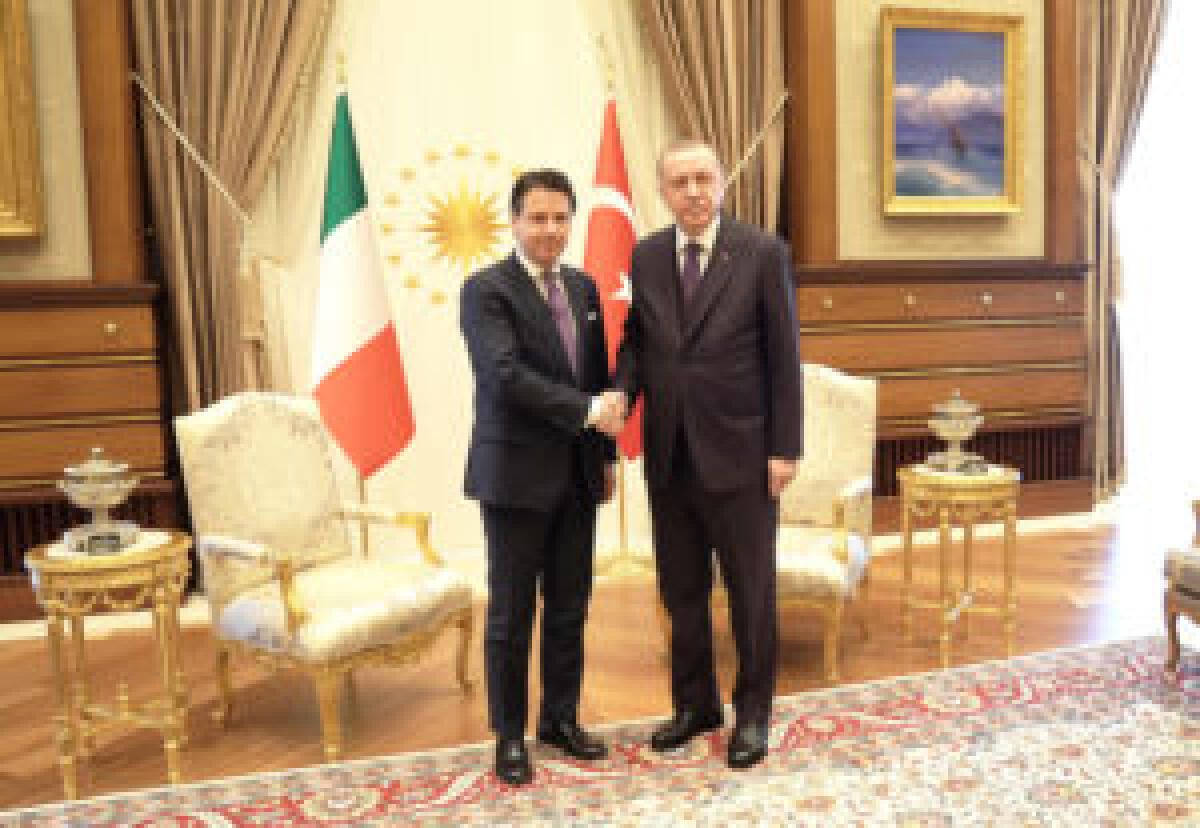 LIBIA, CONTE INCONTRA ERDOGAN “CESSATE IL FUOCO SIA PERMANENTE” - 