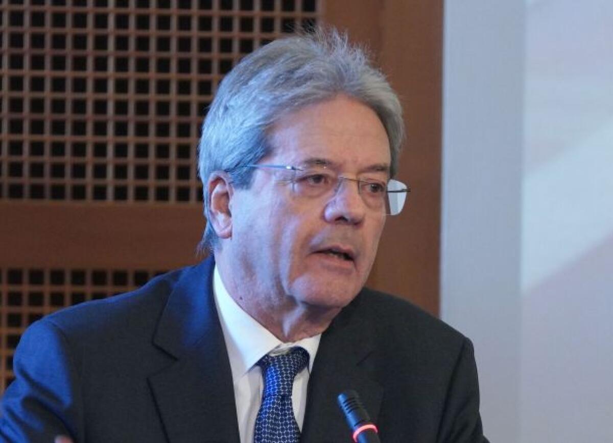 GENTILONI “UE DIVENTI PROTAGONISTA O SAREMO IMPOTENTI DI FRONTE A CRISI” -