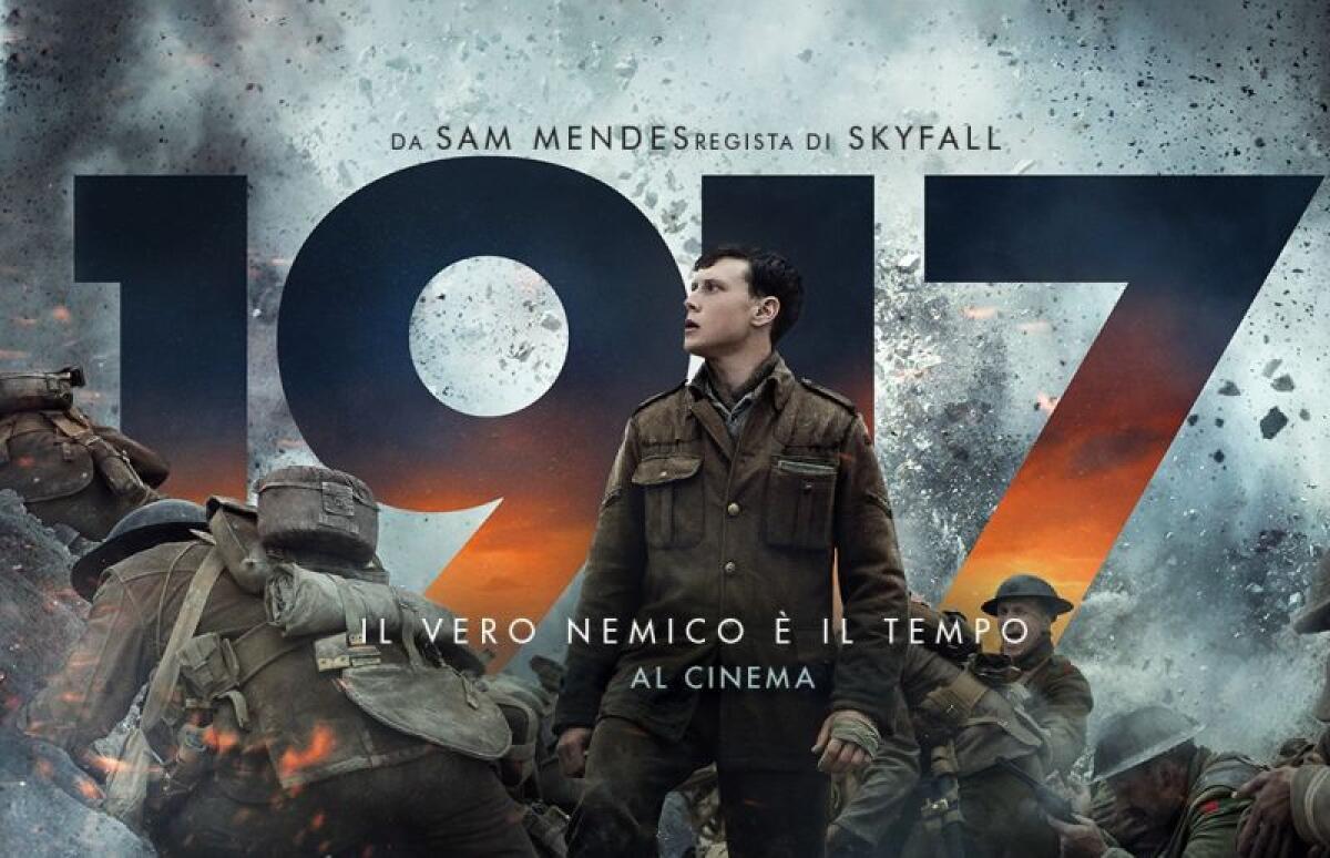 “1917” in testa al box office con un incasso di oltre 2 milioni - 
