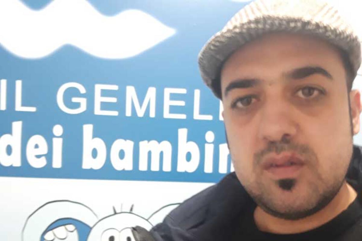 Donazione alla fondazione "Agostino Gemelli" alla memoria di Eleonora Lavore - Nella foto: Giuseppe Lavore.
