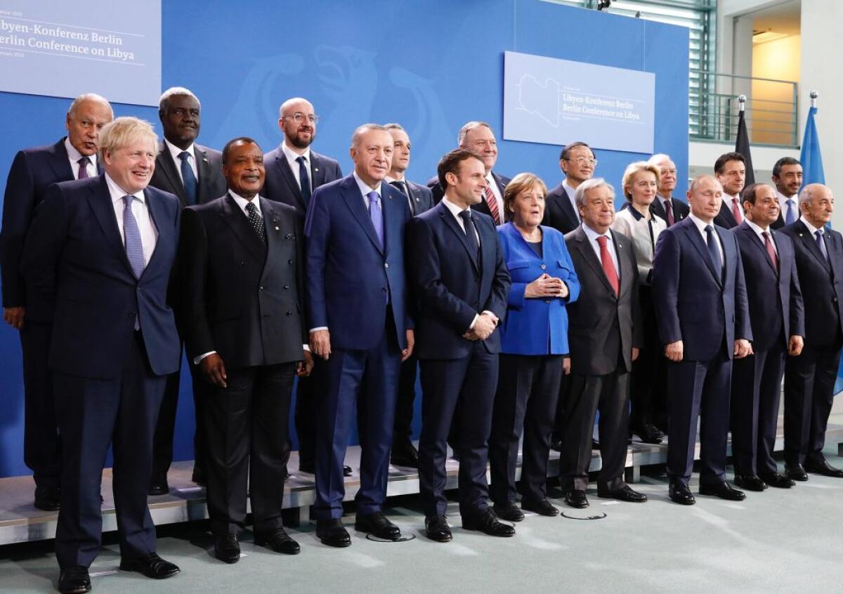 LIBIA, OK DALLA CONFERENZA DI BERLINO A CESSATE IL FUOCO ED EMBARGO ARMI - 