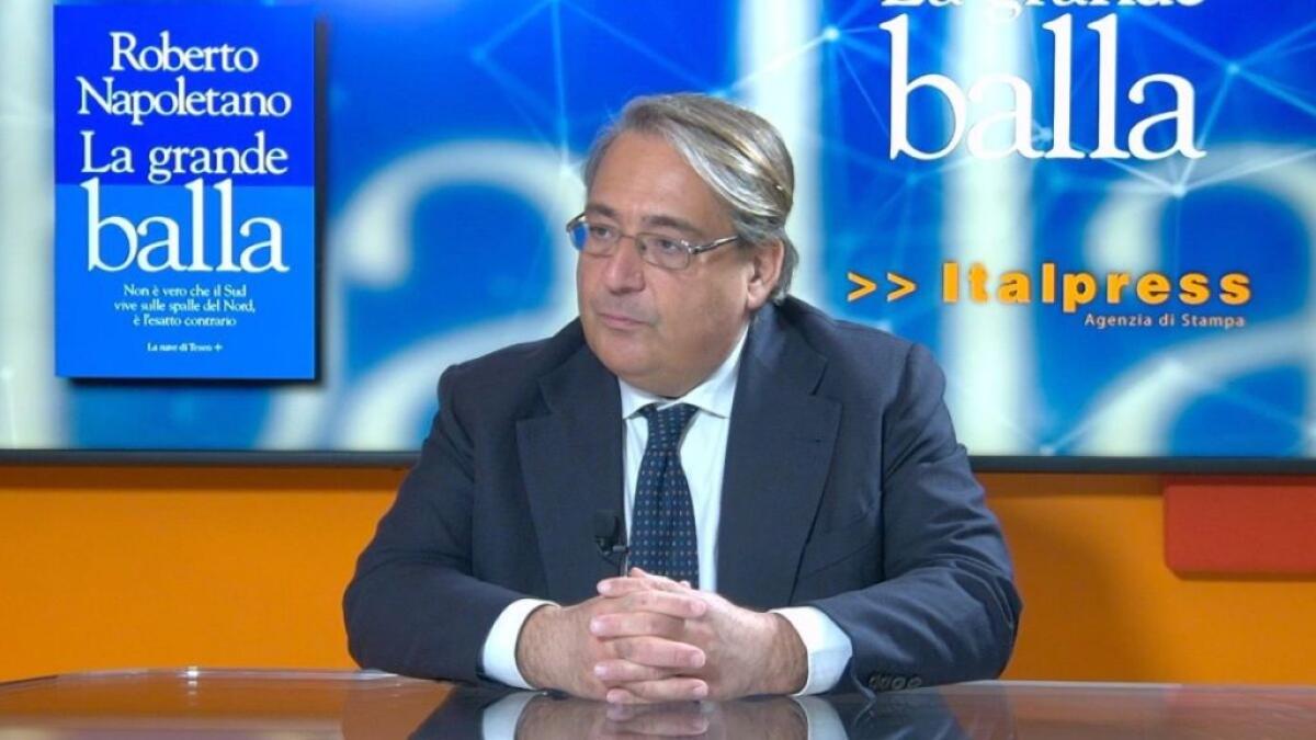 Esce il libro “La grande balla”, di Napoletano. “Nord su spalle del Sud” - 