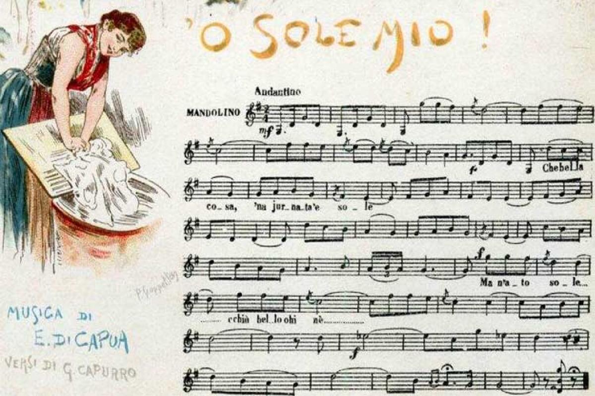 "'O sole mio", quando la canzone napoletana era più nota dello stesso inno -