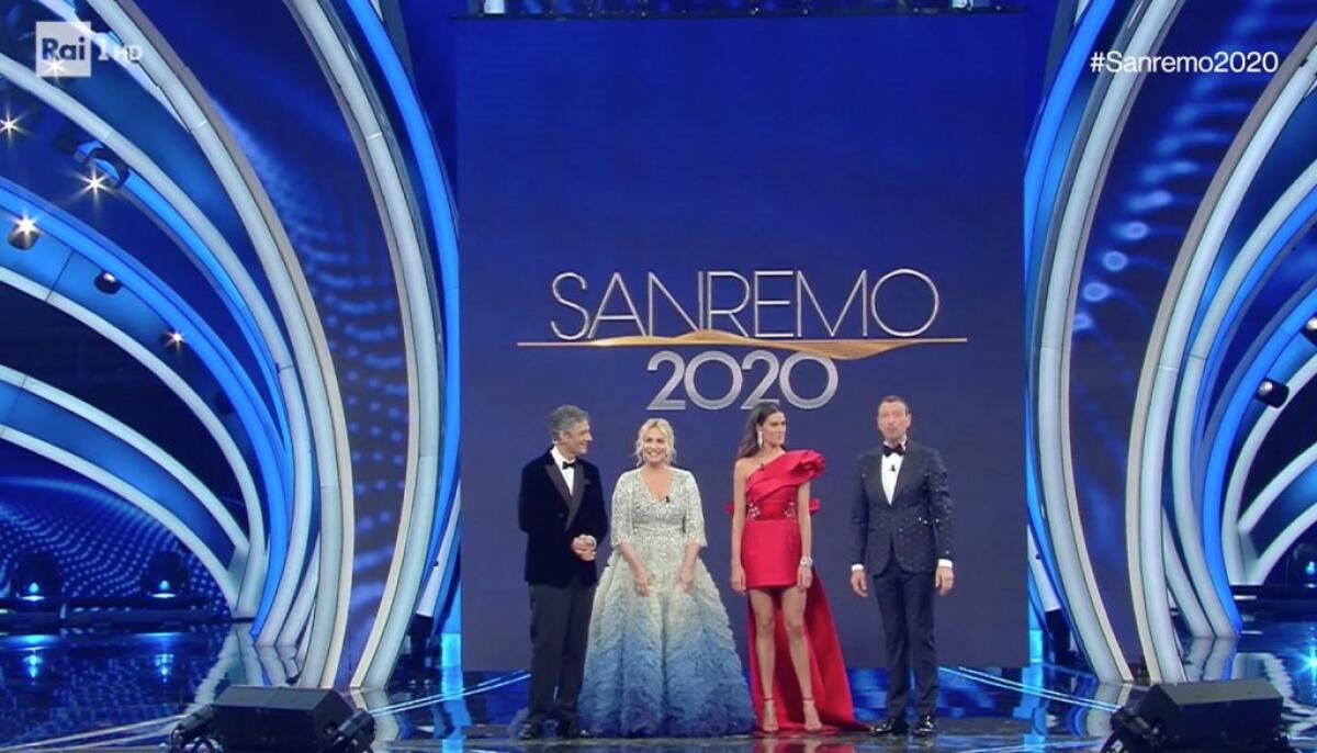 Sanremo, 9.5 milioni di telespettatori e 53% share per la quarta serata - 