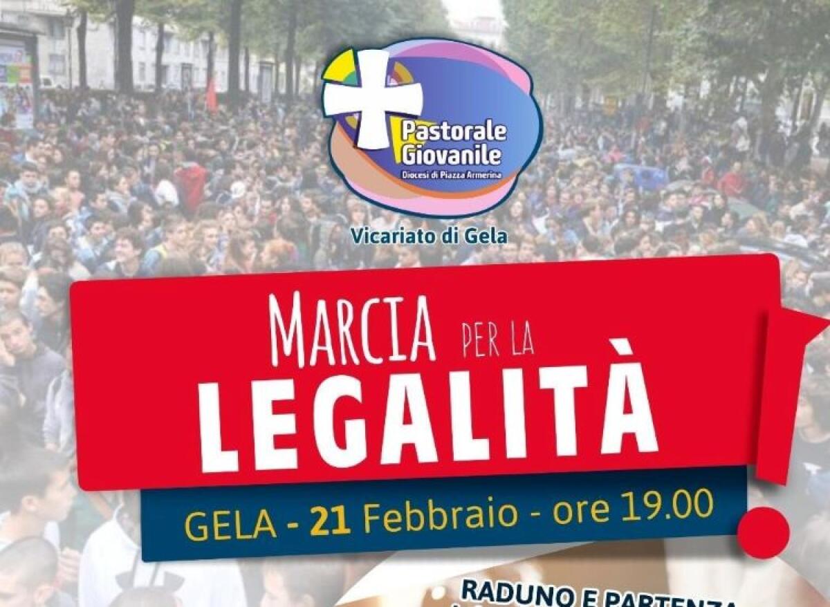 Marcia della legalità promossa dalla Pastorale Giovanile - 