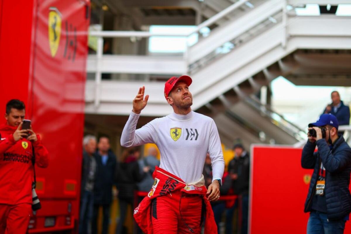 Vettel il piu’ veloce nei test di Barcellona, problema per Hamilton - 