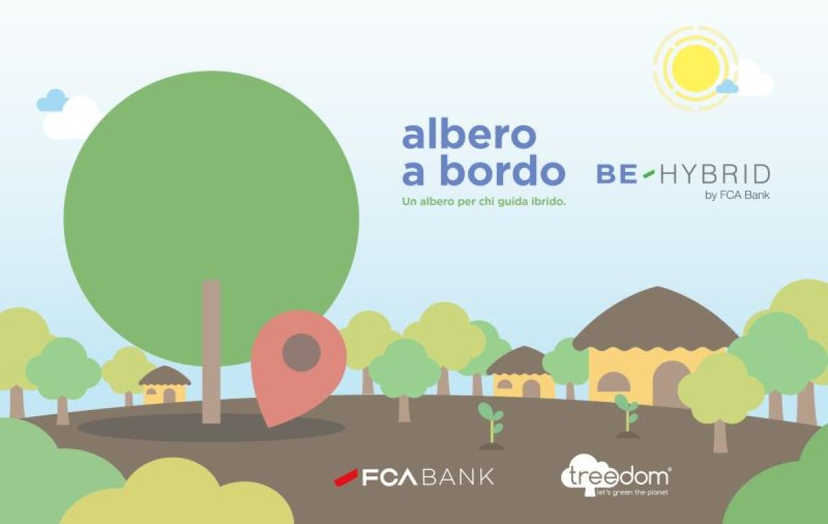 Fca Bank e il business sostenibile con la foresta a distanza - 