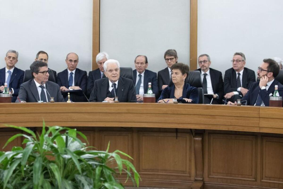 Mattarella “Serve coraggio nella ricerca del dialogo” -
